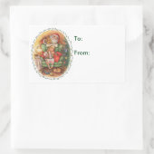 Sinterklaas - Labels met cadeautjes (Tas)