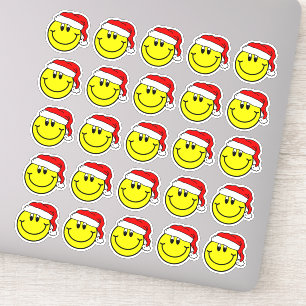 Sinterklaas lachend gezicht Emoji-Stickers Sticker