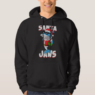 Sinterklaas Leuke Haai Vrolijk Kerstmis Kerstmis J Hoodie