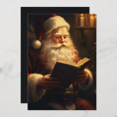 Sinterklaas Lezen Feestdagenkaart (Voorkant / Achterkant)