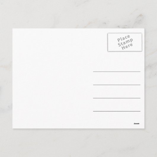 Sinterklaas met aftekening van Aruba Feestdagenkaart (Achterkant)