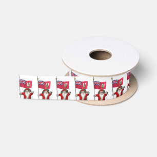 Sinterklaas met aftekening van Bermuda Lint