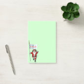 Sinterklaas met aftekening van Chicago Post-it® Notes (Kantoor)