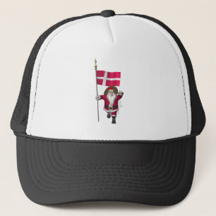 Sinterklaas met aftekening van Denemarken Dannebro Trucker Pet