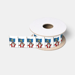 Sinterklaas met aftekening van Idaho Lint