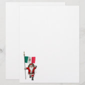 Sinterklaas met aftekening van Mexico (Voorkant / Achterkant)