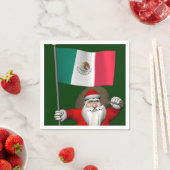 Sinterklaas met aftekening van Mexico Servetten (Insitu)