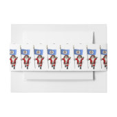 Sinterklaas met aftekening van Minnesota Uitnodigingen Wikkel (Voorkant Voorbeeld)