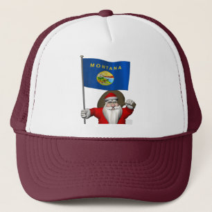 Sinterklaas met aftekening van Montana Trucker Pet