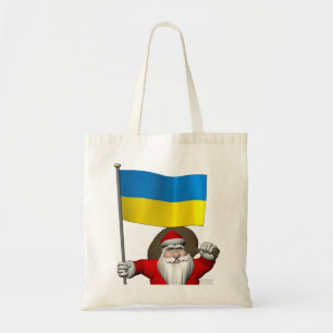 Sinterklaas met aftekening van Oekraïne Tote Bag