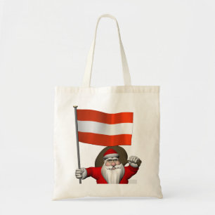 Sinterklaas met aftekening van Österreich Tote Bag