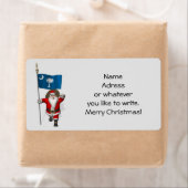 Sinterklaas met aftekening van South Carolina Etiket (Insitu)