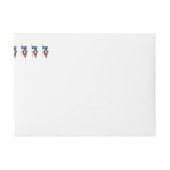 Sinterklaas met aftekening van Zweden (Voorkant)