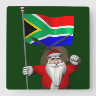 Sinterklaas met aftreden uit Zuid-Afrika Vierkante Klok