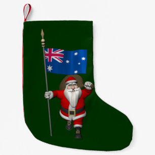 Sinterklaas met Australische aftekening Kleine Kerstsok