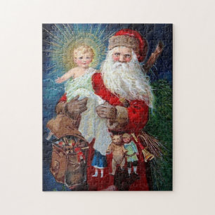 Sinterklaas met Christus Kind Legpuzzel
