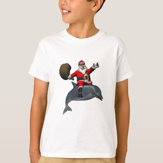 Sinterklaas met dolfijn t-shirt (Voorkant)