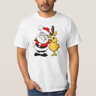 Sinterklaas met een hert t-shirt