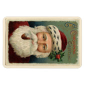  Sinterklaas met een Pijp Kerst Magneet (Horizontaal)