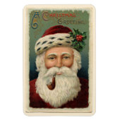  Sinterklaas met een Pijp Kerst Magneet (Verticaal)
