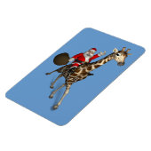 Sinterklaas met Giraffe Magneet (Linkerzijde)