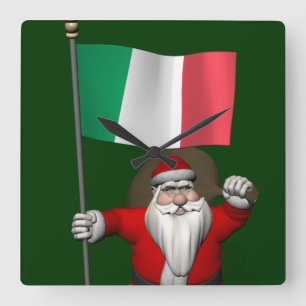 Sinterklaas met Italiaanse nationaliteit Vierkante Klok