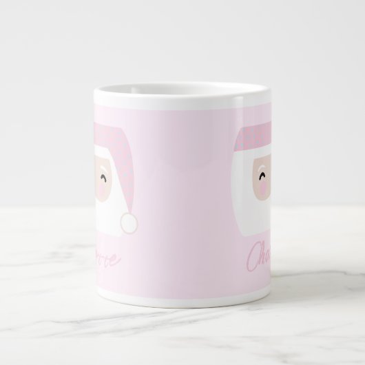 Sinterklaas met Kerstmis Extra Grote Beker (Voorkant)