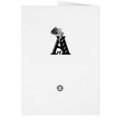 Sinterklaas met konijnenfox en eekhoorn (Achterkant)