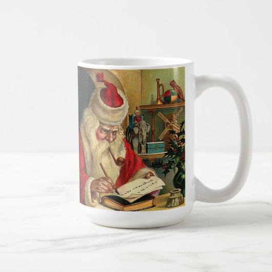 Sinterklaas met  Mok printkoffie met pipet (Rechts)