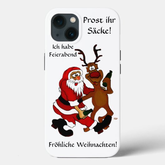 Sinterklaas met mouwen Case-Mate iPhone case (Achterkant)
