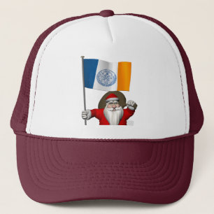 Sinterklaas met ontslag van New York City NY Trucker Pet