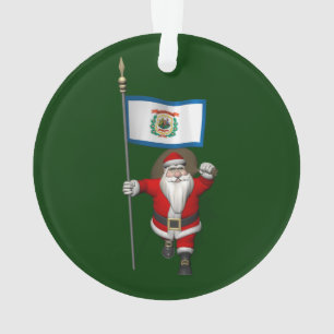 Sinterklaas met ontslag van West Virginia Ornament