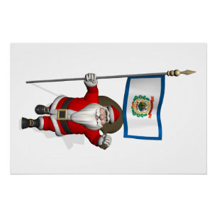 Sinterklaas met ontslag van West Virginia Perfect Poster