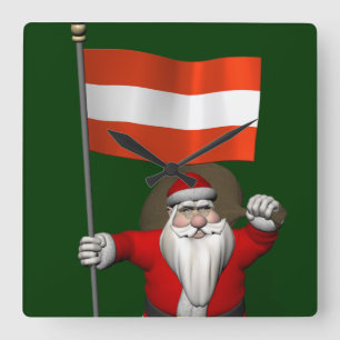 Sinterklaas met ontslagneming van Österreich Vierkante Klok