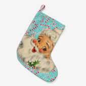 Sinterklaas met Peppermints Kleine Kerstsok (Voorkant (Hangend))