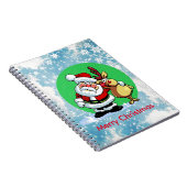 Sinterklaas met rendier notitieboek (Rechterzijde)