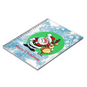 Sinterklaas met rendier notitieboek (Linkerzijde)