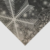  Sinterklaas met sneeuwvlokken Tissuepapier (Detail)