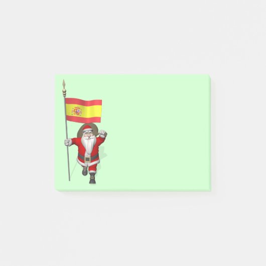 Sinterklaas met Spanje Post-it® Notes (Voorkant)