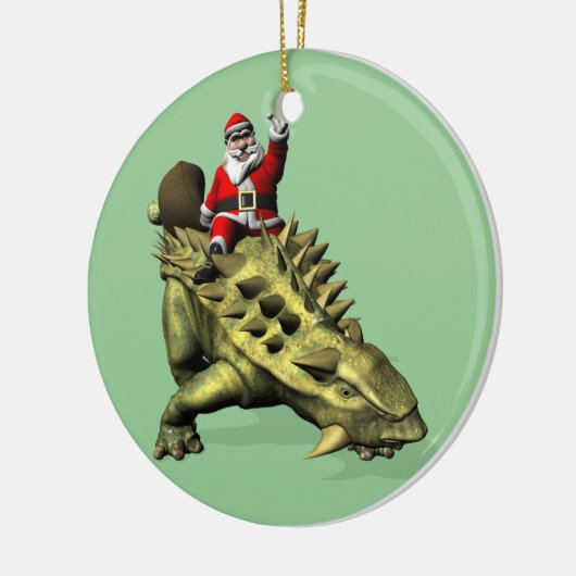 Sinterklaas met Talarurus Keramisch Ornament (Links)