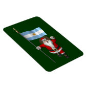 Sinterklaas met vertrek uit Argentinië Magneet (Rechterzijde)