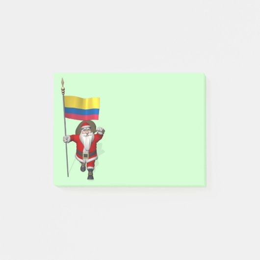 Sinterklaas met vertrek uit Colombia Post-it® Notes (Voorkant)