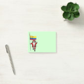 Sinterklaas met vertrek uit Colombia Post-it® Notes (Kantoor)