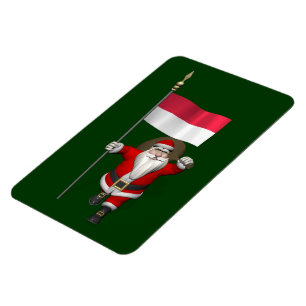 Sinterklaas met vertrek uit Indonesië Magneet