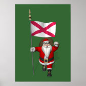 Sinterklaas met vertrek uit Noord-Ierland Poster (Voorkant)