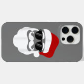 Sinterklaas met Zonnebril Grappig kerstontwerp Case-Mate iPhone Case (Achterkant (horizontaal))