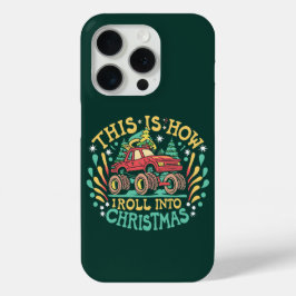 Sinterklaas Monster Vrachtwagen Jongens Kerstmis iPhone 15 Pro Case