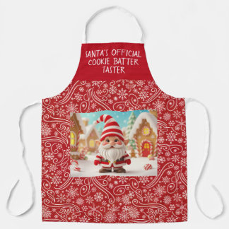 Sinterklaas' officiële cookie beslag proever schort