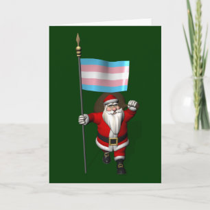 Sinterklaas ondersteunt transgender gemeenschap feestdagen kaart