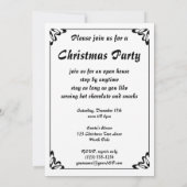 Sinterklaas Ondeugend Leuk Feestuitnodiging Kaart (Achterkant)